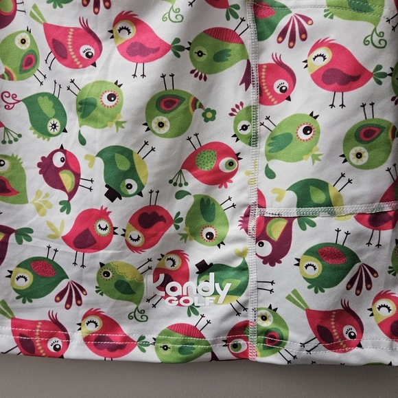 Kandy Golf skirt XS with bird print - Picture 5 of 13